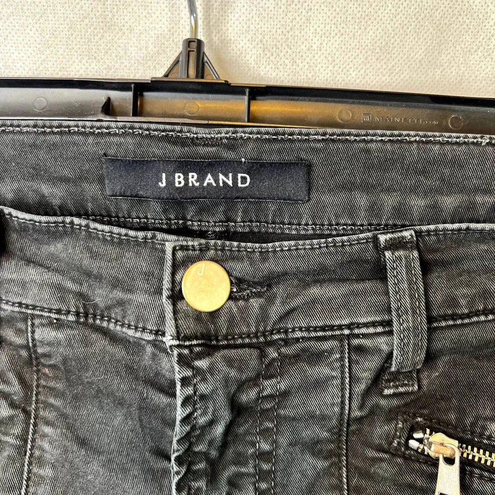 J Brand‎ Genesis Utility Black Pants Skinny Ankle Size 29 - Picture 6 of 10